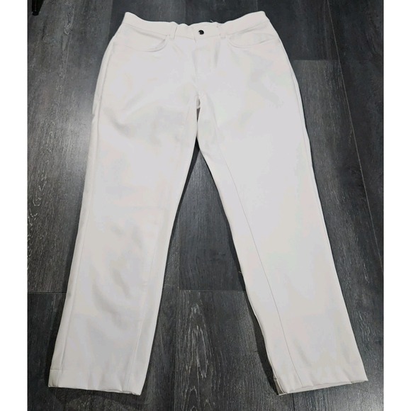 State & Liberty Clothing Co. Other - State & Liberty Tech Pant Men 32x26 White Stretch Performance Athletic Fit